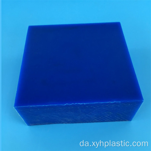 Blå farve støbt nylon PA6 ark